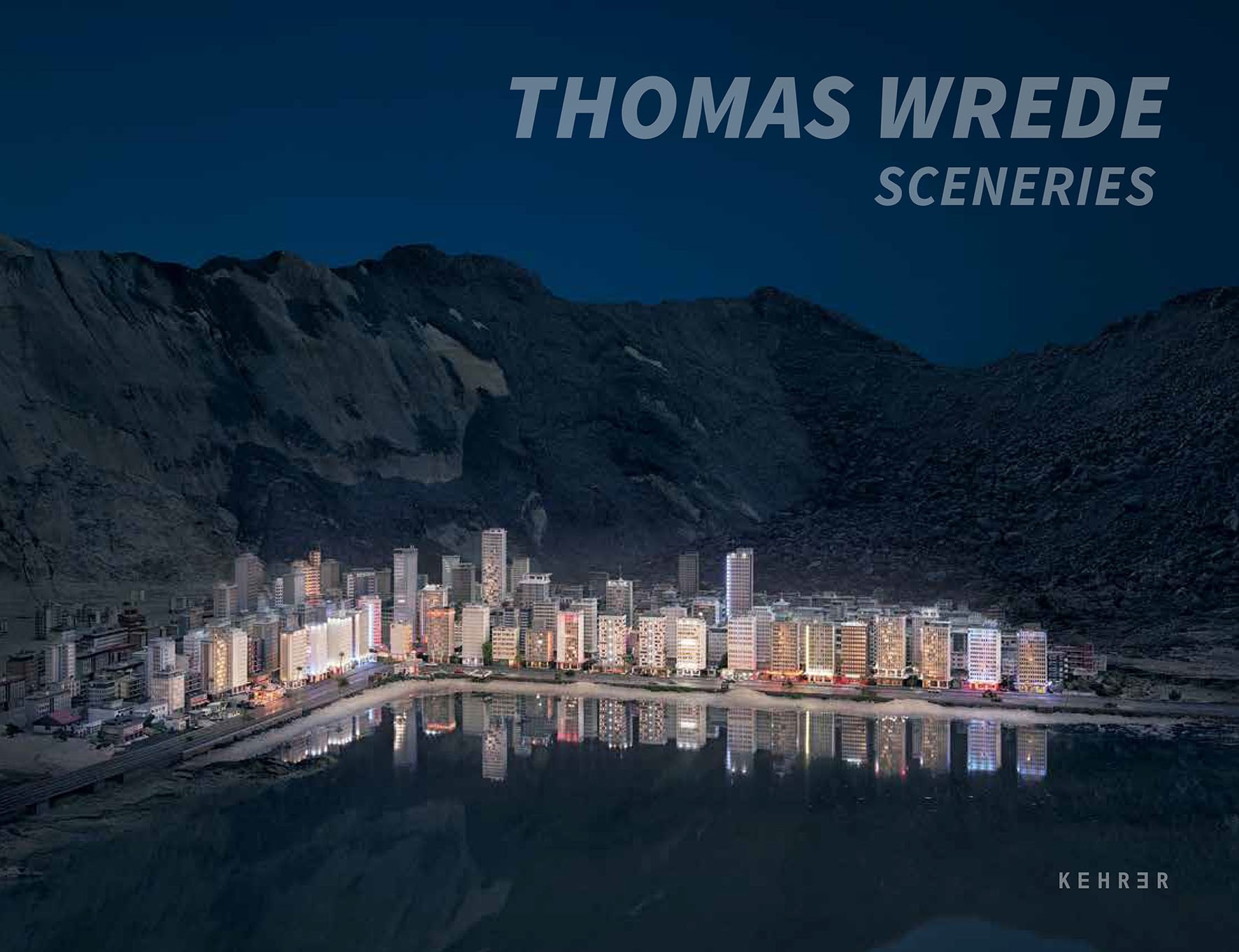Katalog Cover:
Thomas Wrede, Sceneries, Heidelberg 2018