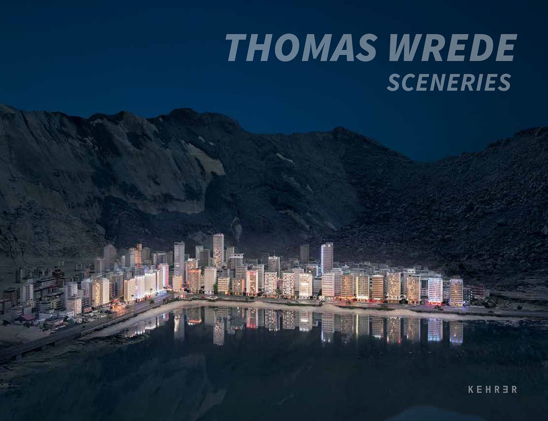 Katalog Cover:
Thomas Wrede, Sceneries, Heidelberg 2018