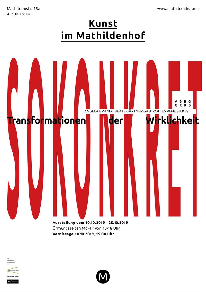 Künstlergruppe Randbedingungen | Kunst im Mathildenhof Ausstellung So Konkret - Transformationen der Wirklichkeit